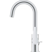 Змішувач для умивальника Grohe QuickFix Start L-Size 24203002 (високий, з донним клапаном), Колір виробника: хром, фото , изображение 3