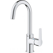 Змішувач для умивальника Grohe QuickFix Start L-Size 24203002 (високий, з донним клапаном), Колір виробника: хром, фото , изображение 5