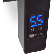 Электрический полотенцесушитель Navin Классик Квадро Sensor 12-216153-5080 (500x800, черный муар, левый, сенсорный, с таймером), Доступные размеры: 500 x 800, Цвет производителя: черный муар, Подключение полотенцесушителя: левое, фото 6
