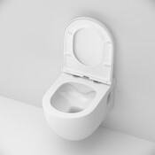 Безобідковий підвісний унітаз Am.Pm Like FlashClean C801701SC (з сидінням), фото , изображение 6