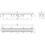 Трап для душу Qtap Dry FA304-800 (QTDRYFA304800, 800 мм, сірий/хром), фото , изображение 6