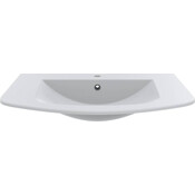 Раковина Miraggio Dea 800 Miramarble Matt 0002452 (80x54 см, белая матовая, с крылом), Доступные размеры: 80 x 15, Цвет производителя: белый матовый, Технология производства: Miramarble Matt, фото 2