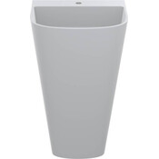 Раковина Miraggio Halifax Miramarble Matt 0000533 (52x43 см, белая матовая, напольная), Цвет производителя: белый матовый, Технология производства: Miramarble Matt, фото 3