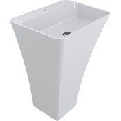 Раковина Miraggio Sun Miramarble 0002390 (60x45 см, напольная), Цвет производителя: белый глянец, Технология производства: Miramarble, фото 