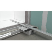 Лінійний трап Hansgrohe RainDrain Original Brushed Stainless Steel 56196800 (600 мм), Доступні розміри: 60, фото , изображение 5
