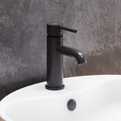 Змішувач для умивальника Damixa Scandinavian Pure 360210300 (чорний матовий), Колір виробника: чорний матовий, фото , изображение 3