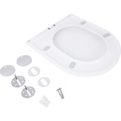 Сиденье для унитаза Qtap Robin/Aries Slim White QT99HXU13W (с микролифтом), фото 5