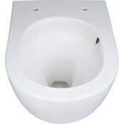 Комплект унітаз з інсталяцією 4 в 1 Qtap QT1333046EUQW45143: підвісний унітаз із сидінням Robin QT1333046EUQW + інсталяція Nest ST QT0133M425 + клавіша змиву Nest QT0111M06029SAT + звукоізоляційна прокладка, фото , изображение 5