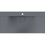 Умывальник Miraggio Fly 1000 Mirastone Gray 0001454 (100x48 см, серый, с крылом), Доступные размеры: 100 x 48, Цвет производителя: серый, Технология производства: Mirastone, фото 3