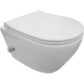 Безобідковий підвісний унітаз Volle Virgo 1324.491007 (з біде та сидінням), фото , изображение 2