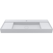 Умывальник Miraggio Soul 1200 Miramarble 8813394 (120x52 см, с крылом), Доступные размеры: 120 x 52, Цвет производителя: белый глянец, Технология производства: Miramarble, фото 5