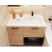 Умывальник Snail Ария R 166RA100 (100x50 см, с крылом), Доступные размеры: 100 x 50 R, Цвет производителя: белый глянец, фото 2
