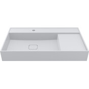 Умывальник Miraggio Soul 800 Miramarble 8813306 (80x52 см, с крылом), Доступные размеры: 80 x 52, Цвет производителя: белый глянец, Технология производства: Miramarble, фото 2