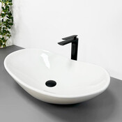 Раковина VBI Turin White VBI-011500 (61x36 см, чаша), Доступні розміри: 61 x 36, Колір виробника: білий глянець, фото 