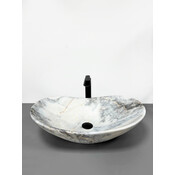 Раковина VBI Turin Granit Matt VBI-011503 (62x36 см, мармур матовий, чаша), Доступні розміри: 62 x 36, Колір виробника: мармур матовий, фото , изображение 3