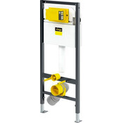 Инсталляция для унитаза 3 в 1 Viega Prevista Dry 771973+678630+773250 (с клавишей смыва и креплением к стене), фото 2