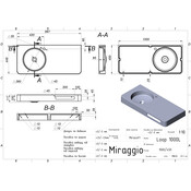 Умывальник-столешница Miraggio Loop 1000 L Mirasoft 8813978 (100x45 см, белый матовый, с крылом), Доступные размеры: 100 x 45 L, Цвет производителя: белый матовый, Технология производства: Mirasoft Technology, фото 6