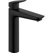 Змішувач для умивальника Hansgrohe Logis Black Matt 71090670 (чорний матовий, високий, з донним клапаном), Колір виробника: чорний матовий, фото 