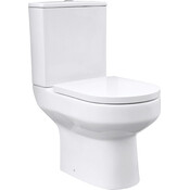 Безободковый унитаз-компакт Imprese Malse c06204503 (с сиденьем), фото 