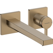 Зовнішня частина змішувача прихованого монтажу Hansgrohe Tecturis E Brushed Bronze 73051140 (брашована бронза, з донним клапаном), Колір виробника: брашована бронза, фото 