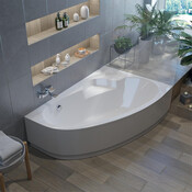 Акриловая ванна Koller Pool Karina KARINA160X105R (160x150 см, правосторонняя), Доступные размеры: 160 x 105 R, фото 3