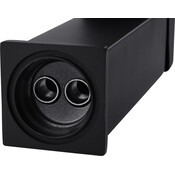 Змішувач для умивальника Kroner KRP Edelstahl Kubus SCH010 (чорний матовий), Колір виробника: чорний матовий, фото , изображение 5