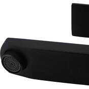 Змішувач для умивальника Kroner KRP Edelstahl Kubus SCH010 (чорний матовий), Колір виробника: чорний матовий, фото , изображение 6