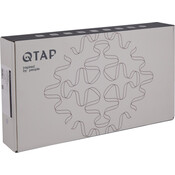 Смеситель для умывальника Qtap Vlasta New Gunmetal Black QTVLA269GMB45653 (черный металлик, высокий), Цвет производителя: черный металлик, фото 4