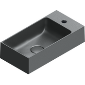 Раковина Catalano Premium 50 0220520022 (15025VENS, 50x25 см, чорна матова), фото , изображение 3