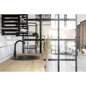 Смеситель для кухни Ferro Lugio Black Matt BLG4BL (черный матовый), фото 5
