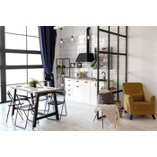 Смеситель для кухни Ferro Lugio Black Matt BLG4BL (черный матовый), фото 4