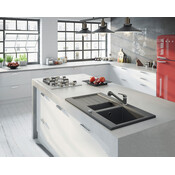 Смеситель для кухни Ferro Freya Graphite BFR8B (графитовый, c выдвижной лейкой), Цвет производителя: графит, фото 2