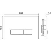Инсталляция для унитаза 3 в 1 Imprese I-Frame i9120W (с клавишей смыва и креплением к стене), фото 4