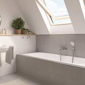 Комплект змішувачів для ванної кімнати та кухні Grohe Eurosmart New M-Size UA123248M3 (23324003+33300003+26907003+33202003), фото , изображение 2