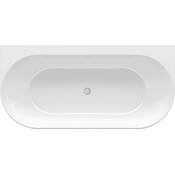 Акриловая ванна Ravak Freedom Wall XC00100024 (166x80, пристенная, с ножками и сифоном), Цвет производителя: белый глянец, сифон multicolor, фото 6