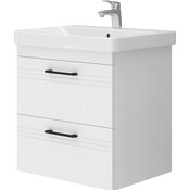 Тумба з раковиною Devit Urbanis White Matt 454060W (60 см, біла матова, підвісна), Доступні розміри: 60, Колір виробника: білий матовий, фото 