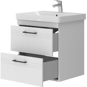 Тумба з раковиною Devit Urbanis White Matt 454060W (60 см, біла матова, підвісна), Доступні розміри: 60, Колір виробника: білий матовий, фото , изображение 6