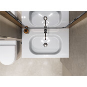 Умывальник Miraggio Lake 800 Miramarble 8815159 (80x50 см), Доступные размеры: 80 x 50, Технология производства: Miramarble, фото 5