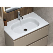 Умывальник Miraggio Lake 800 Miramarble 8815159 (80x50 см), Доступные размеры: 80 x 50, Технология производства: Miramarble, фото 2