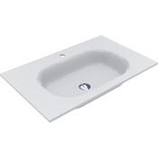 Умывальник Miraggio Lake 800 Miramarble 8815159 (80x50 см), Доступные размеры: 80 x 50, Технология производства: Miramarble, фото 