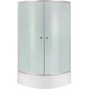 Комплект 2 в 1 LLSC9090SATMIDFR2SET48316: душова кабіна 90x90 см Lidz Latwa SC90x90.SAT.MID.FR з піддоном Kapielka ST90x90x26 + душова система Lidz Latwa 1030 White/Chrome LDLAT1030WHI45427, фото , изображение 3