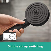 Душевой гарнитур Hansgrohe Pulsify Select S 3jet EcoSmart Relaxation Black Matt 24161670 (черный матовый), Цвет производителя: черный матовый, фото 3