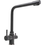 Смеситель для кухни Platinum KT 8201 (SP000041075, морион, с подключением питьевой воды), Цвет производителя: морион, фото 
