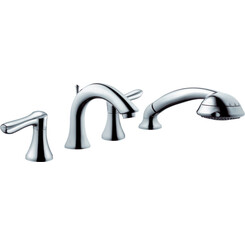 Змішувач на борт ванни Kludi Amphora 544240575 (на 4 отвори), фото 