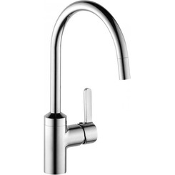 Смеситель для кухни Kludi Bingo Star 428519678 (сатин, с выдвижной лейкой), фото 