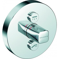 Термостатичний змішувач прихованого монтажу для ванни Kludi Push 386120538, фото 