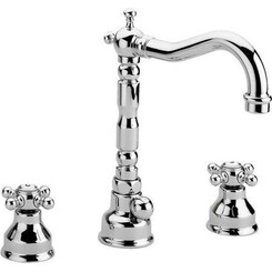 Змішувач із донним клапаном Bugnatese Revival REVCR412, фото 