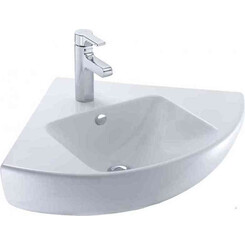 Угловая раковина с переливом Jacob Delafon Odeon Up E4710-00, фото 