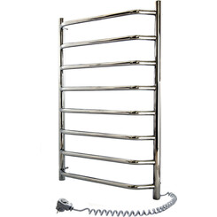 Электрический полотенцесушитель Navin Блюз 10-006020-4880 (480x800, правый), Доступные размеры: 480 x 800, Цвет производителя: хром, Подключение полотенцесушителя: правое, фото 