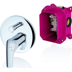 Внешняя часть смесителя скрытого монтажа для ванны Ravak Rosa X070050, фото 